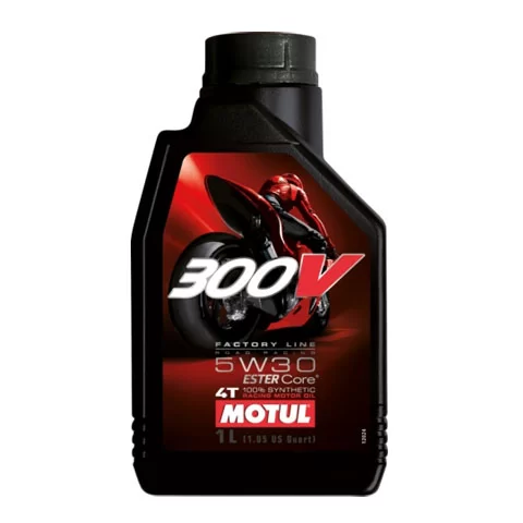 Купить масло Motul 300V 4T Factory Line Road Racing 5W30 1л Motul 300V 4T Factory Line Road Racing 5W30 1л