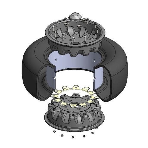 Купить пластиковый диск для квадроциклов с двойным бедлоком Stormwheels Пластиковый диск для квадроциклов с двойным бедлоком Stormwheels