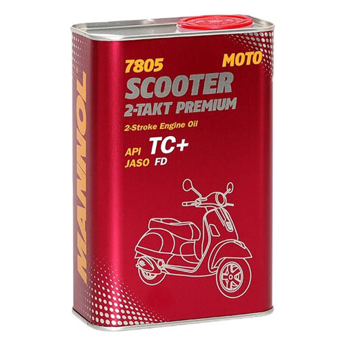 Купить масло моторное Mannol 7805 Scooter 2-Takt Premium 1л