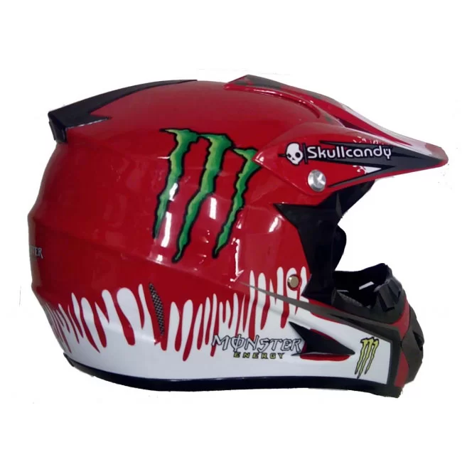 Кроссовый шлем Monster Energy, Skullcandy