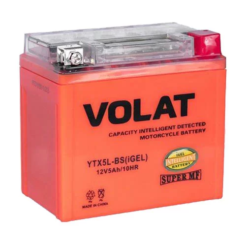 Купить аккумулятор Volat 5Ah YTX5L-BS(iGEL) Аккумулятор Volat 5Ah YTX5L-BS(iGEL)
