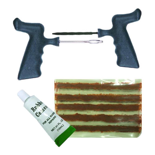 Купить набор AVS для ремонта бескамерных шин RK-110 Набор AVS для ремонта бескамерных шин RK-110