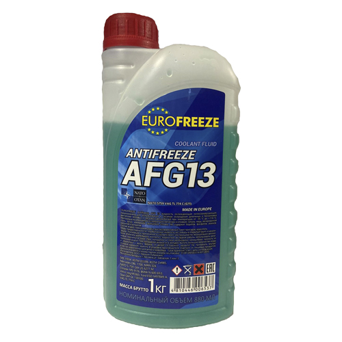 Охлаждающая жидкость Antifreeze AFG 13 1 кг зелёный