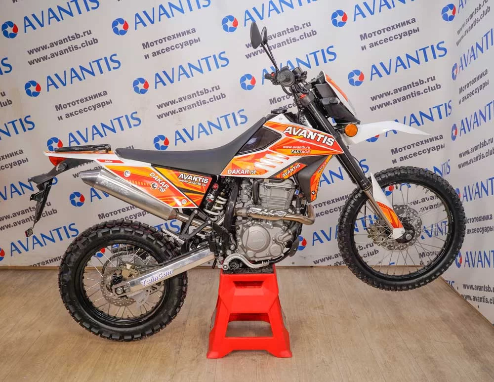 Купить Мотоцикл Avantis Dakar 250 Twincam c ПТС Мотоцикл Avantis Dakar 250 Twincam c ПТС