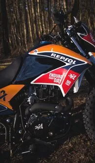 Набор наклеек на ЗИД 250 Repsol edition