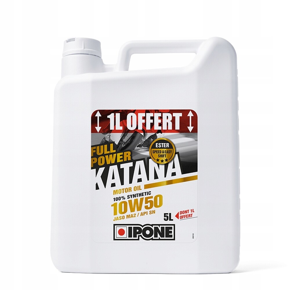 Купить моторное масло IPONE Full Power Katana 10W50 4+1L