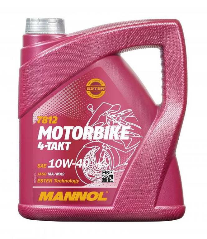 Масло Mannol Motorbike 4-Takt 7812 4л