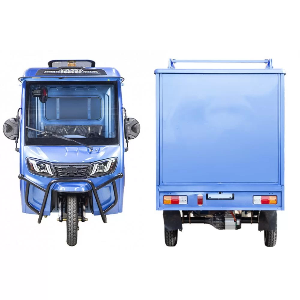 Грузовой электротрицикл Rutrike КАРГО Кабина Дуал
