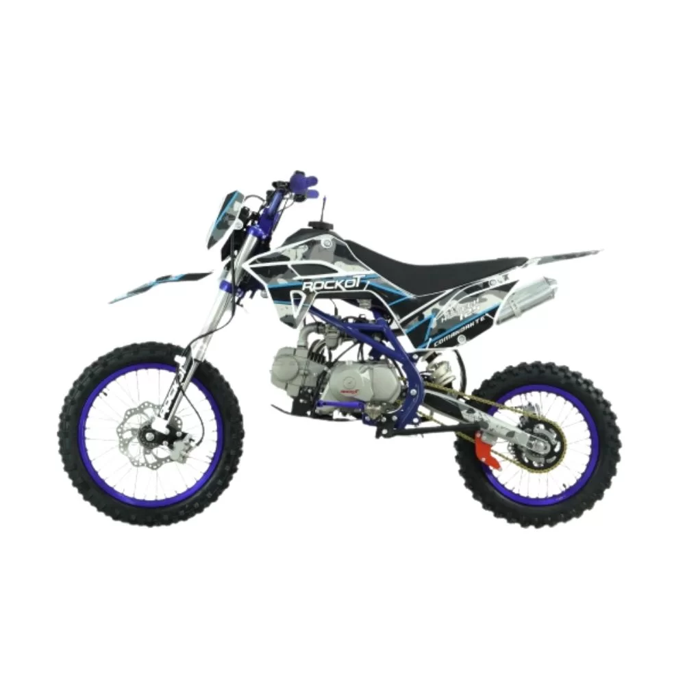 Купить питбайк ROCKOT HI-TECH 125 Comandante 2.0 (механ. сцепл., эл. стартер, 17/14) Питбайк ROCKOT HI-TECH 125 Comandante 2.0 (механ. сцепл., эл. стартер, 17/14)