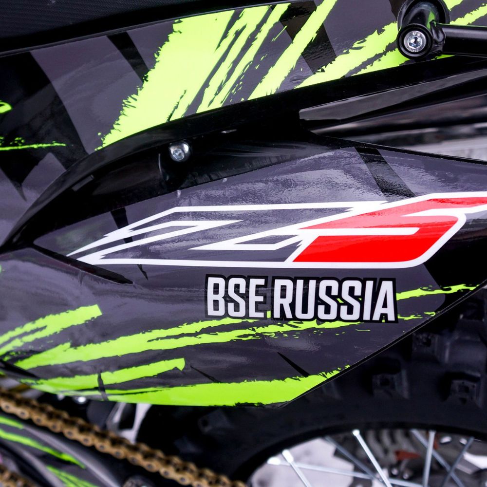 Купить Кроссовый мотоцикл BSE Z5 Neon Black Кроссовый мотоцикл BSE Z5 Neon Black