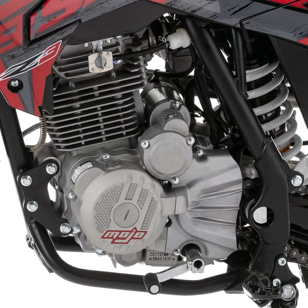 Кроссовый мотоцикл BSE Z3 21/18 Red Black