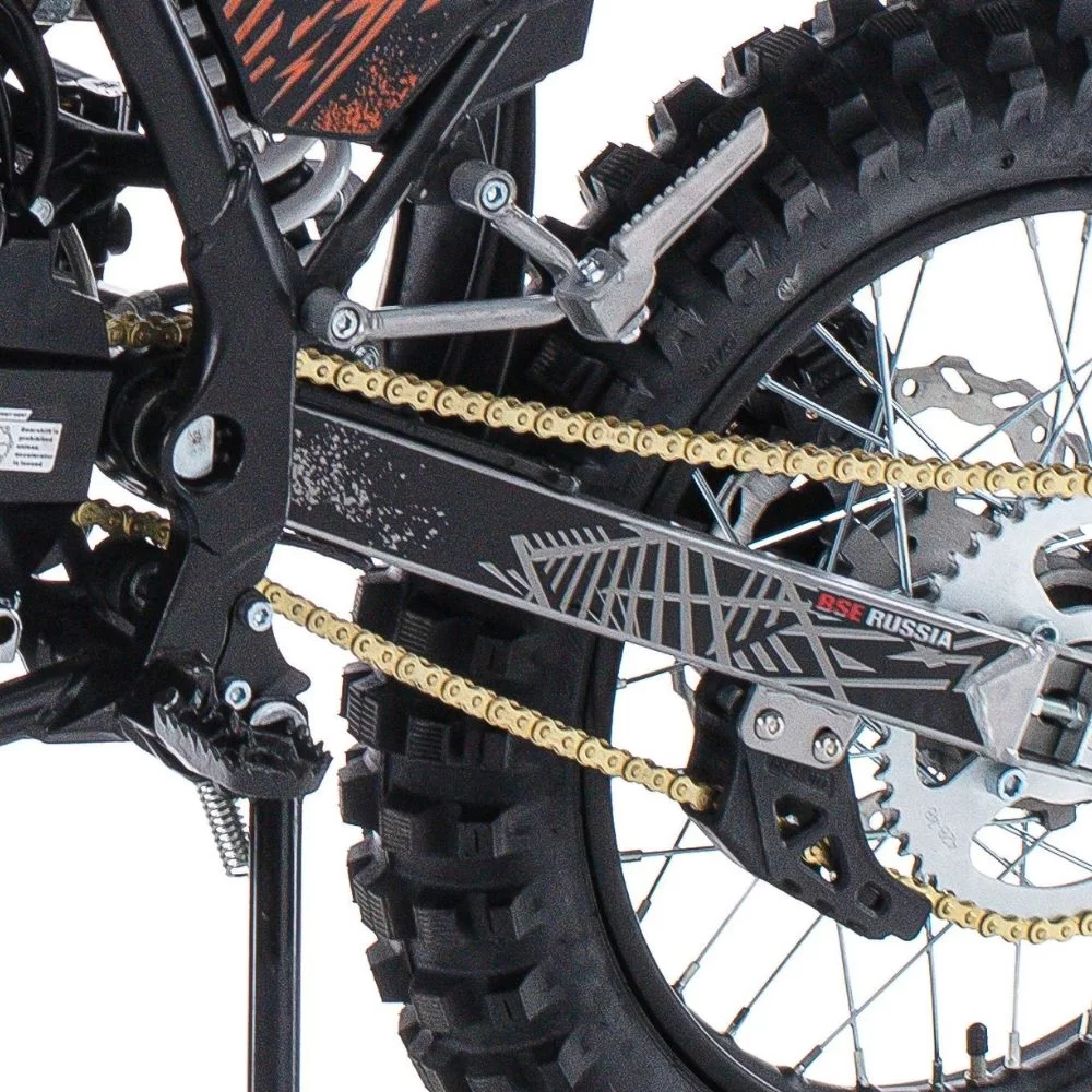 Кроссовый мотоцикл BSE Z1 150e 19/16 Zebra Orange 2
