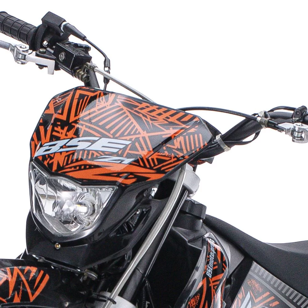 Кроссовый мотоцикл BSE Z1 150e 19/16 Zebra Orange 2