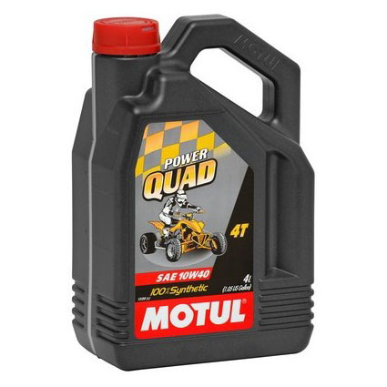 Купить моторное масло для городских и спортивных квадроциклов Motul Power Quad 4T 10W40 4л