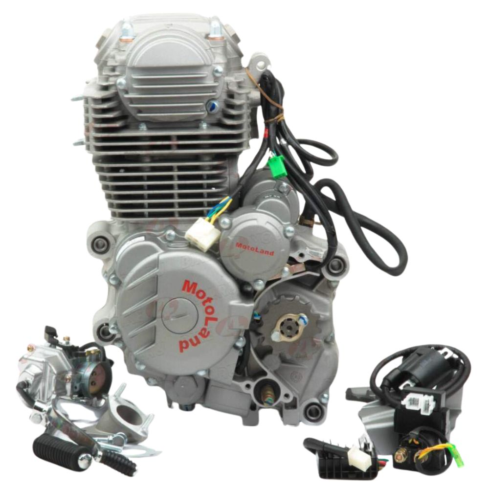 Двигатель 300см3 172FMM-3A (CB250-F+BB300 D-75мм) ZS грм цепь,5ск (полный комплект)