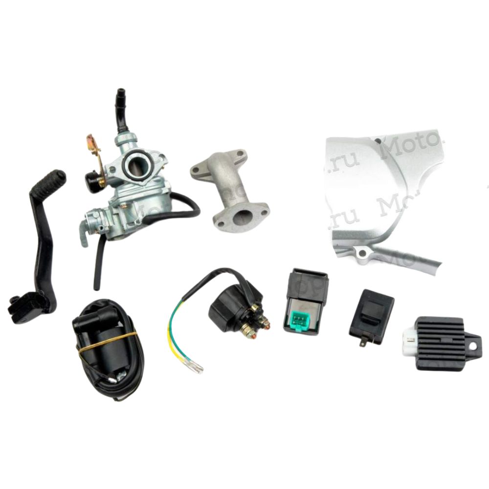 Купить двигатель 125см3 152FMI (52.4x55.5) механика, 3ск+реверс, верхний стартер Двигатель 125см3 152FMI (52.4x55.5) механика, 3ск+реверс, верхний стартер