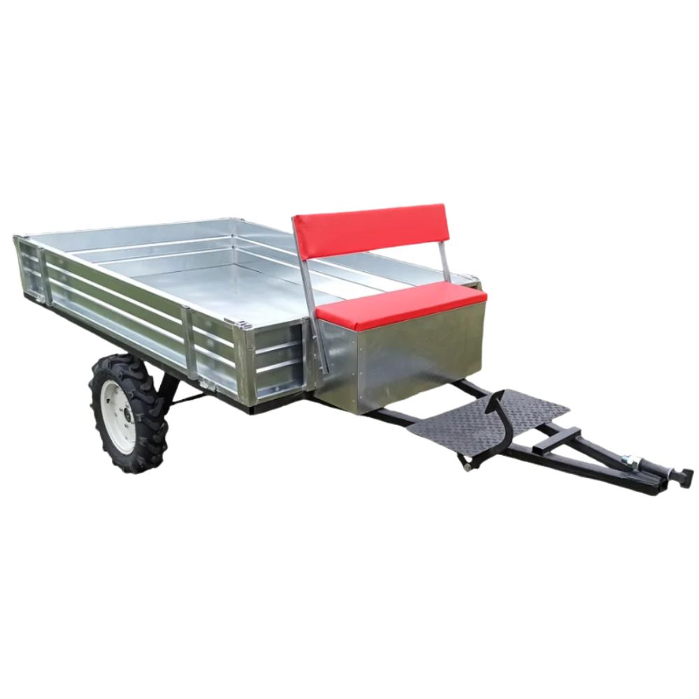 Купить прицеп оцинкованный ТМ-2000 (автомобильные колеса R13) Прицеп оцинкованный ТМ-2000 (автомобильные колеса R13)