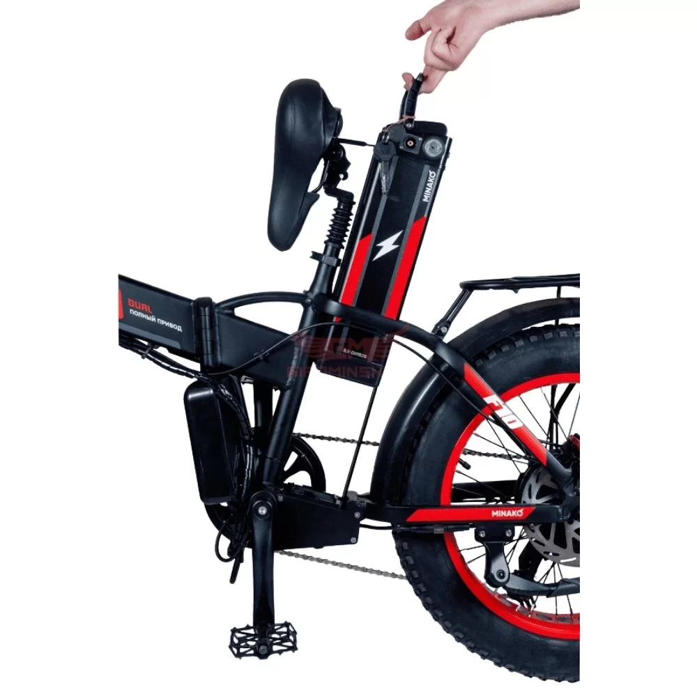 Электровелосипед Minako F10 Dual Pro