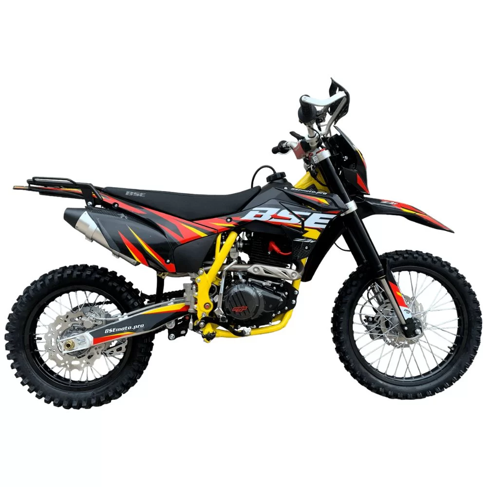 Купить кроссовый мотоцикл BSE Z3V Yellow Twist 19/16 Кроссовый мотоцикл BSE Z3V Yellow Twist 19/16