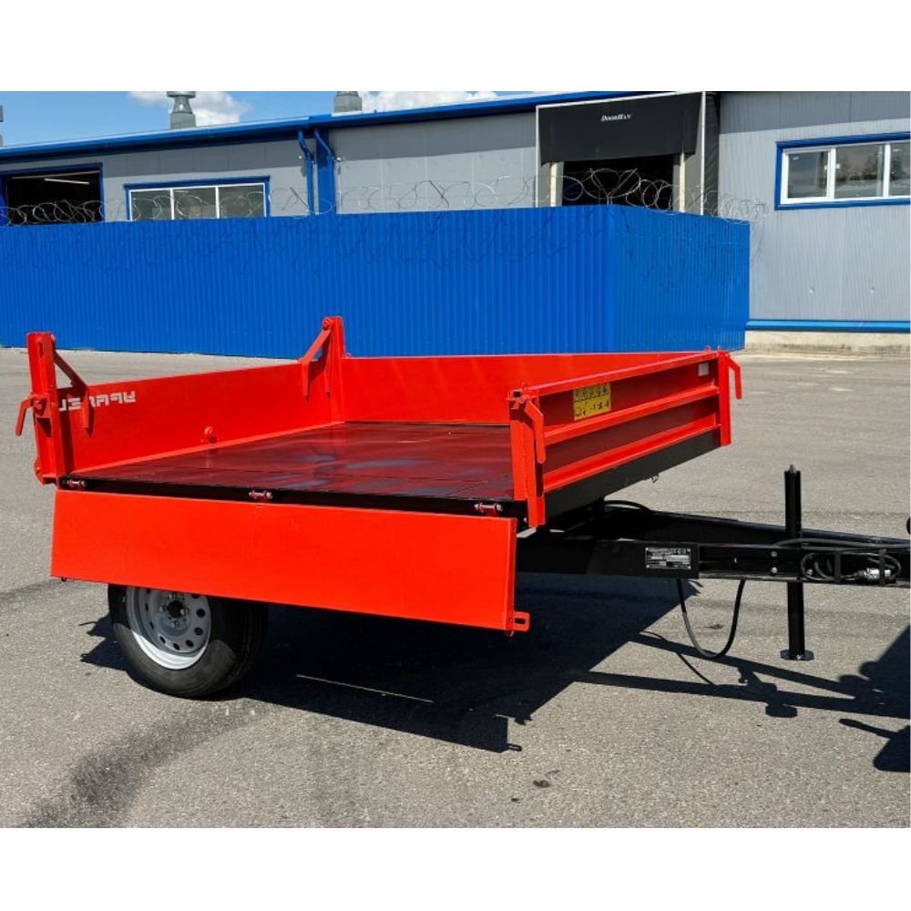 Полуприцеп-самосвал Уралец 1.5т 3 стороны опрокидывания