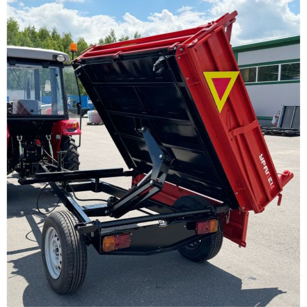 Полуприцеп-самосвал Уралец 1.5т 3 стороны опрокидывания