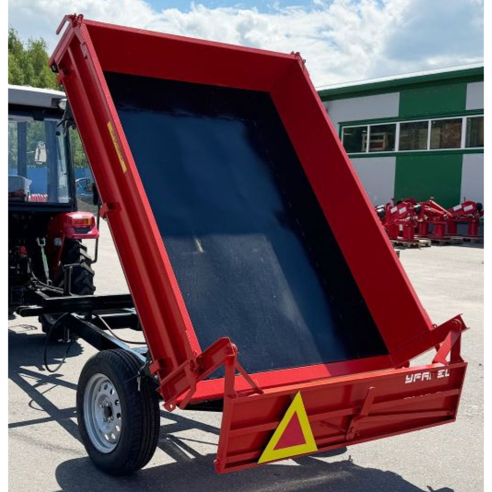 Полуприцеп-самосвал Уралец 1.5т 3 стороны опрокидывания
