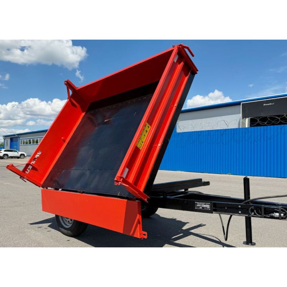 Полуприцеп-самосвал Уралец 1.5т 3 стороны опрокидывания