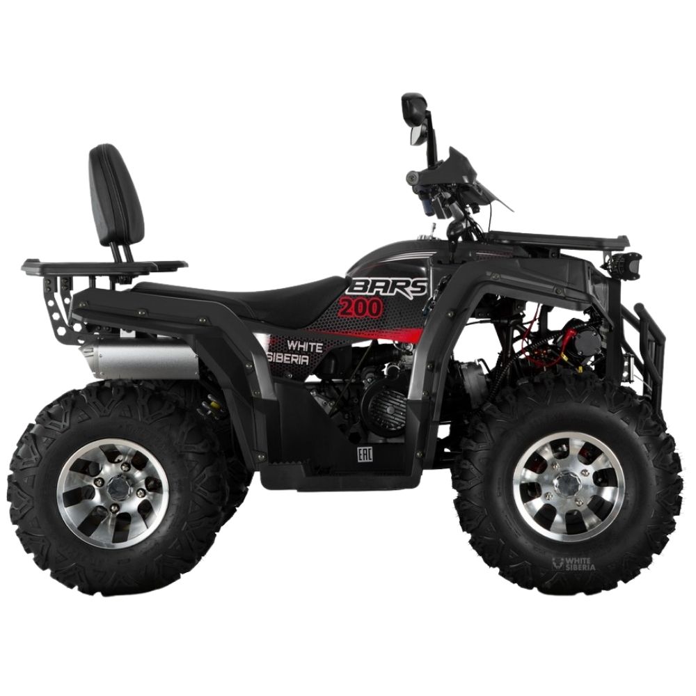Купить квадроцикл бензиновый WHITE SIBERIA BARS 200CC PRO Квадроцикл бензиновый WHITE SIBERIA BARS 200CC PRO