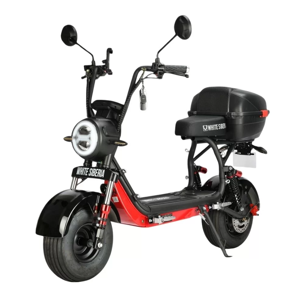 Купить электроскутер WHITE SIBERIA MINI R 3.0 Электроскутер WHITE SIBERIA MINI R 3.0