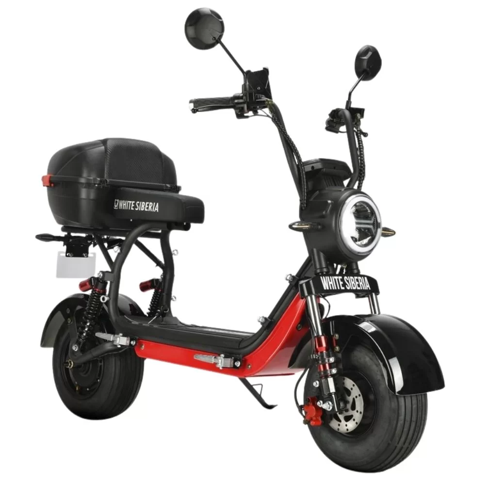 Купить электроскутер WHITE SIBERIA MINI R 3.0 Электроскутер WHITE SIBERIA MINI R 3.0