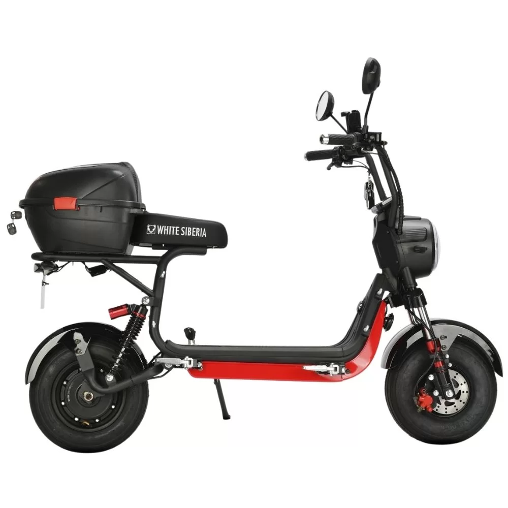 Купить электроскутер WHITE SIBERIA MINI R 3.0 Электроскутер WHITE SIBERIA MINI R 3.0