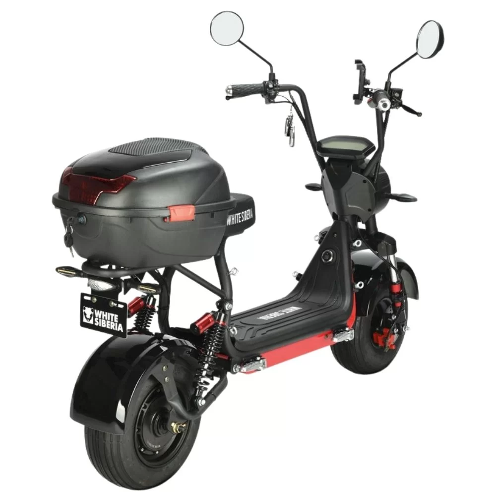 Купить электроскутер WHITE SIBERIA MINI R 3.0 Электроскутер WHITE SIBERIA MINI R 3.0