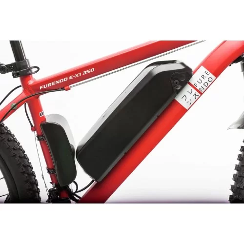 Электровелосипед Furendo  E-X1 350 ярко-красный