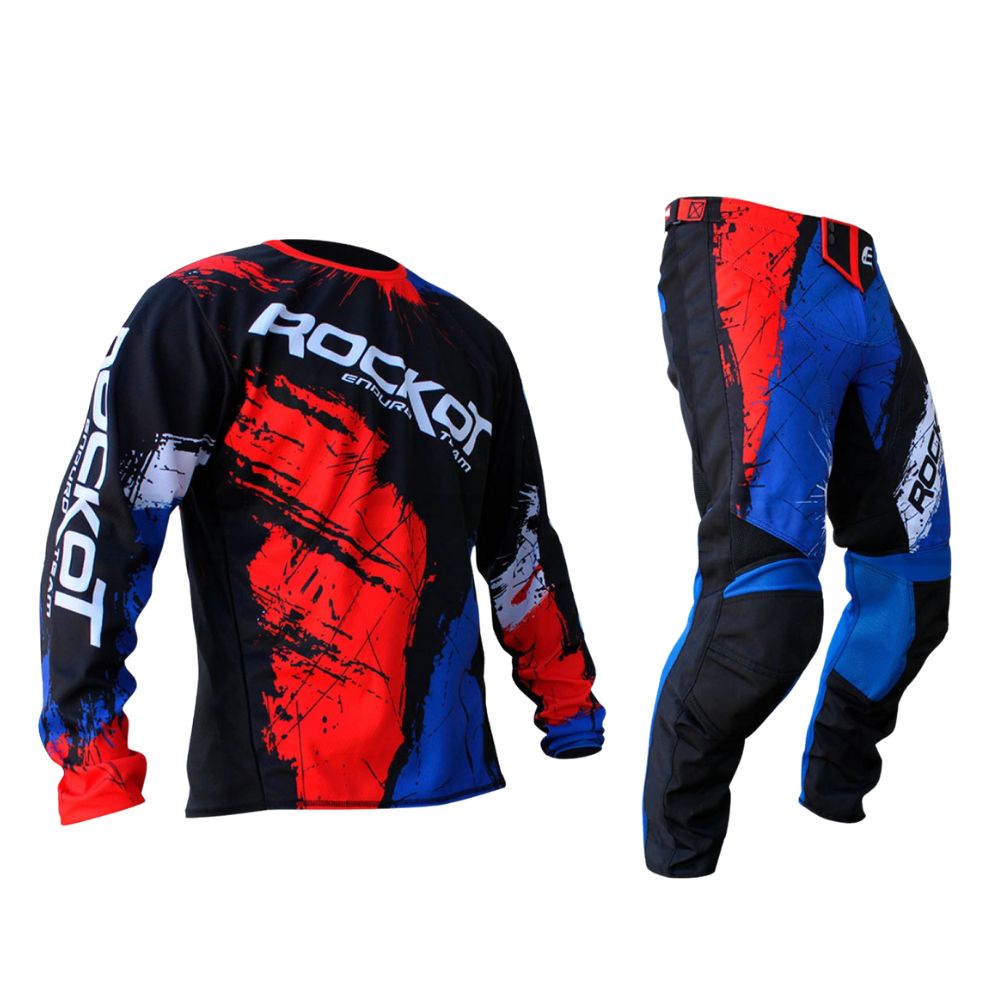 Купить джерси и штаны для мотокросса (комплект) ROCKOT #1 Джерси и штаны для мотокросса (комплект) ROCKOT #1