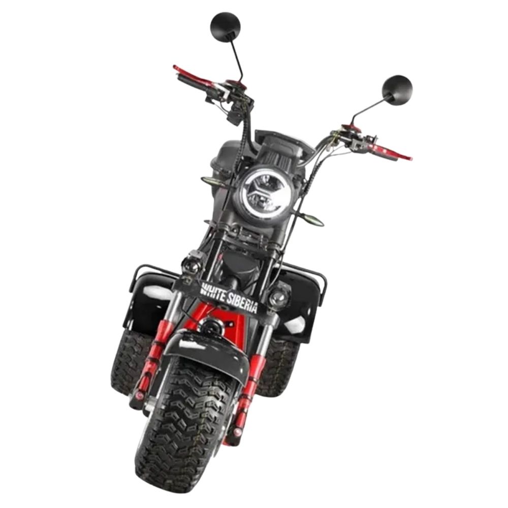 Купить электроскутер White Siberia PRO Trike Ikra 5000W Электроскутер White Siberia PRO Trike Ikra 5000W