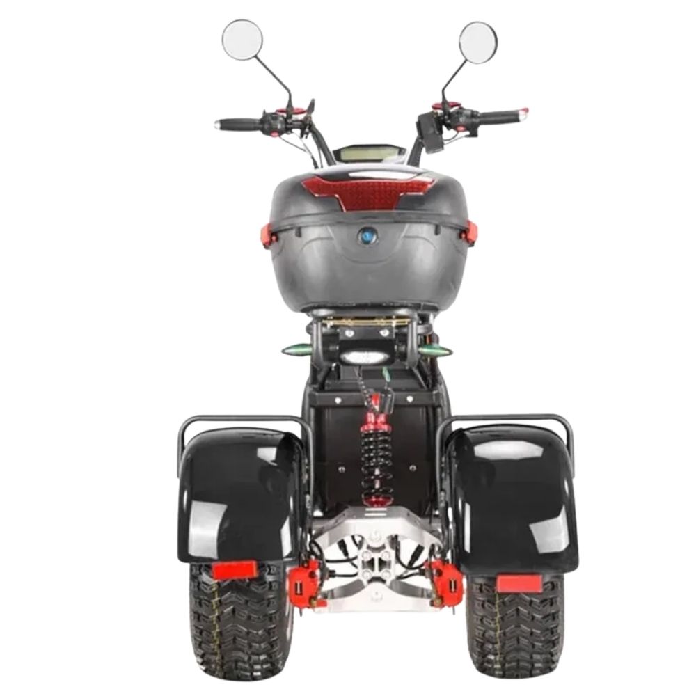 Купить электроскутер White Siberia PRO Trike Ikra 5000W Электроскутер White Siberia PRO Trike Ikra 5000W