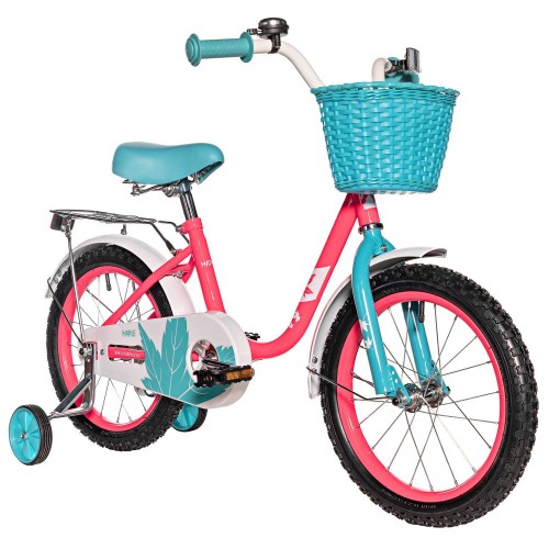 Велосипед Novatrack Maple 16″ (2025), неоново