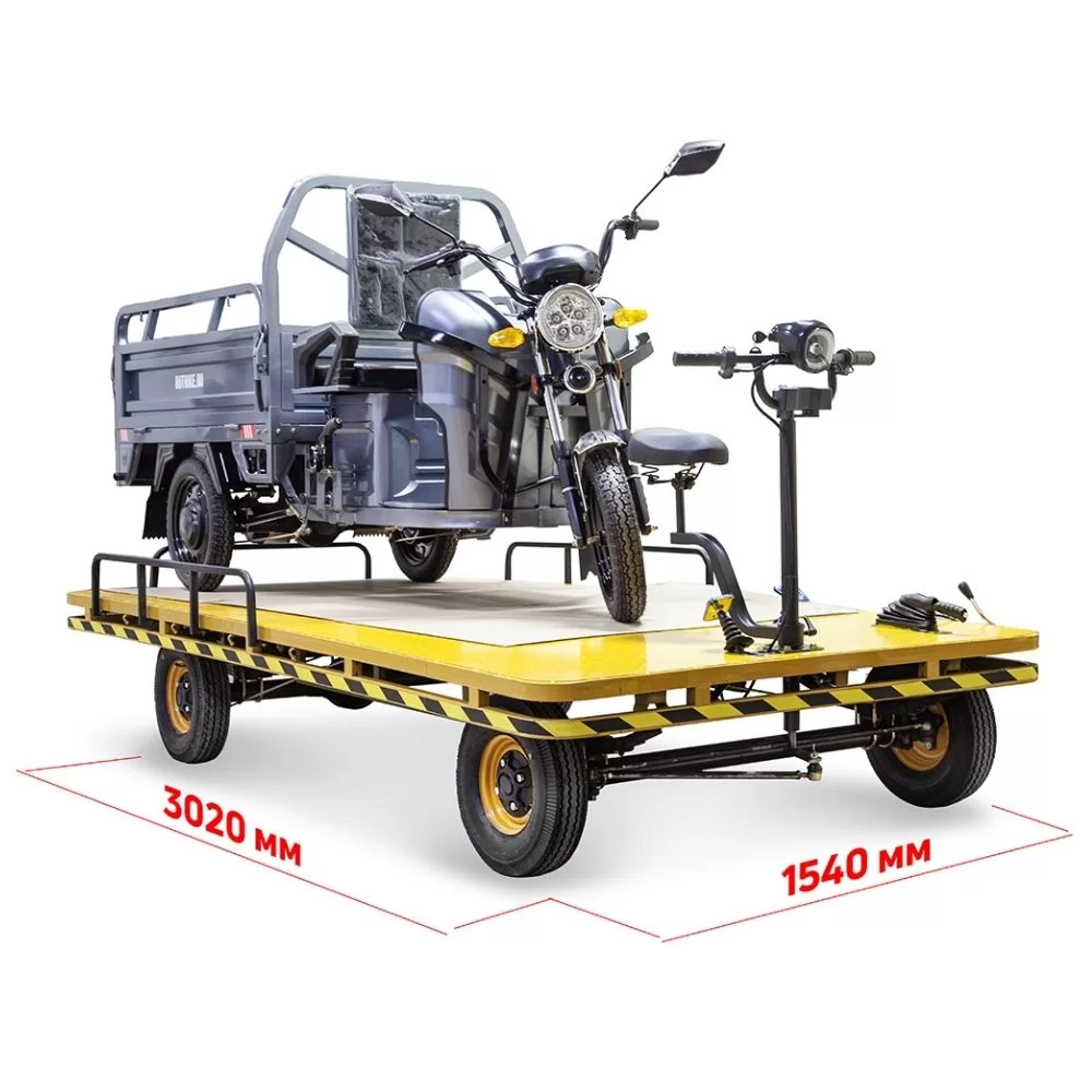 Платформенная электротележка RuTrike СКЛАД 3000 NEW