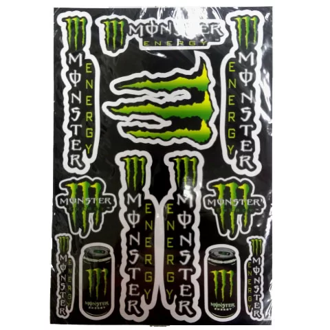 Купить наклейки на мототехнику MONSTER ENERGY Наклейки на мототехнику MONSTER ENERGY