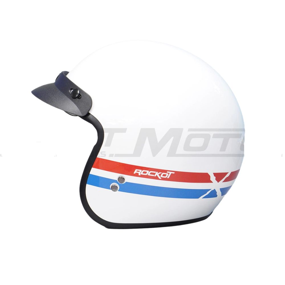 Шлем открытый с козырьком ROCKOT RM-391 Classic Trip