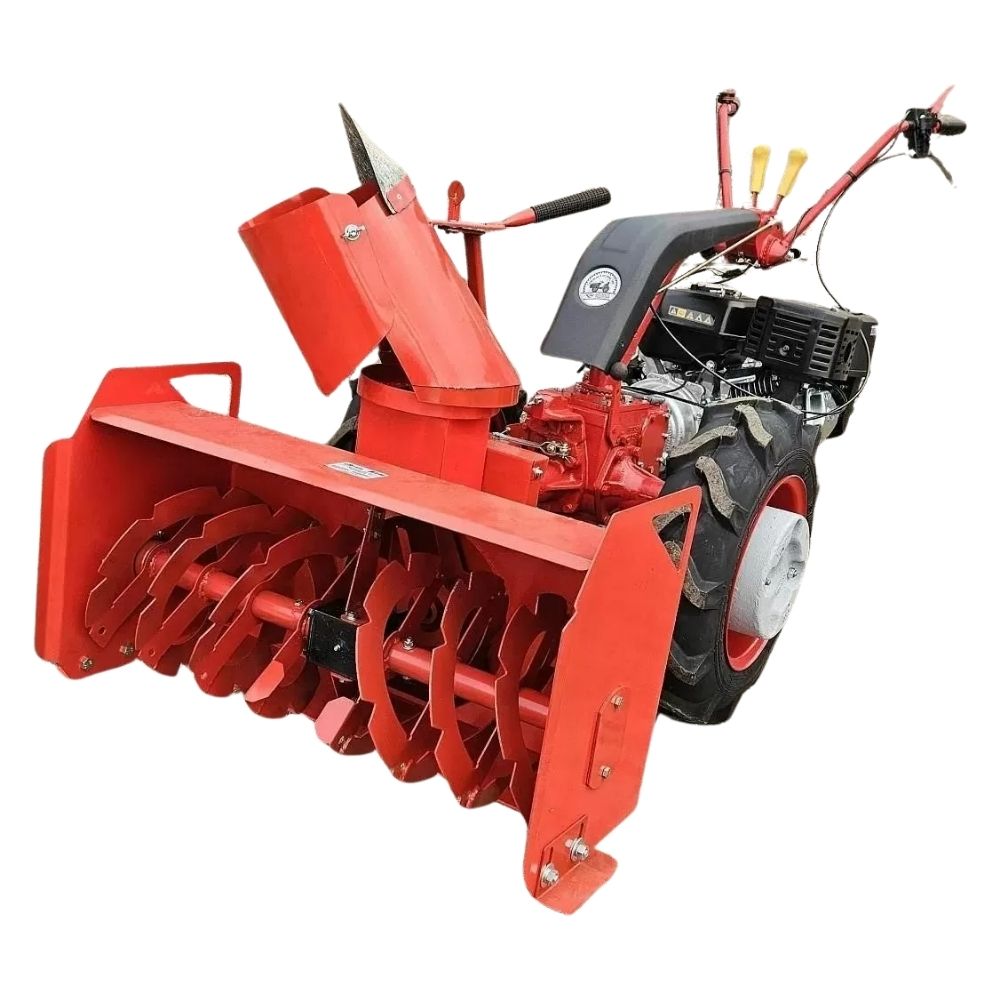 Снегоуборочная приставка СУБ-0,8 к мотоблоку МТЗ Беларус 2-х контурная