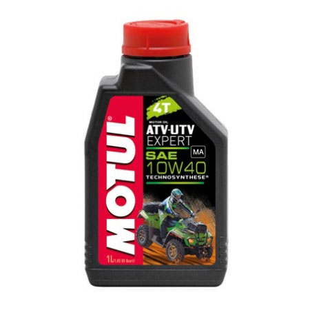 Купить полусинтетическое моторное масло Motul ATV-UTV Expert 4T 10w40 (1 литр)