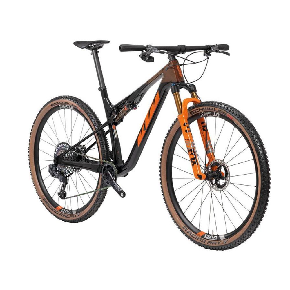 Велосипед KTM Scarp Exonic Оранжевый (carbon+transparent