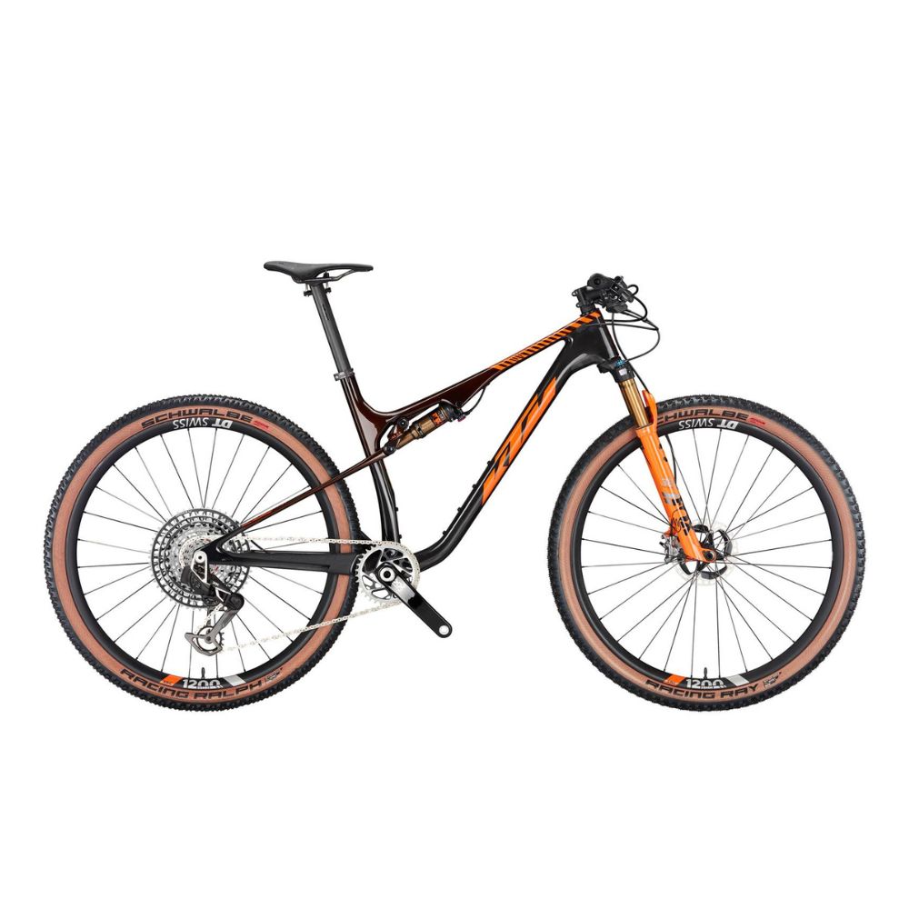 Велосипед KTM Scarp Exonic Оранжевый (carbon+transparent