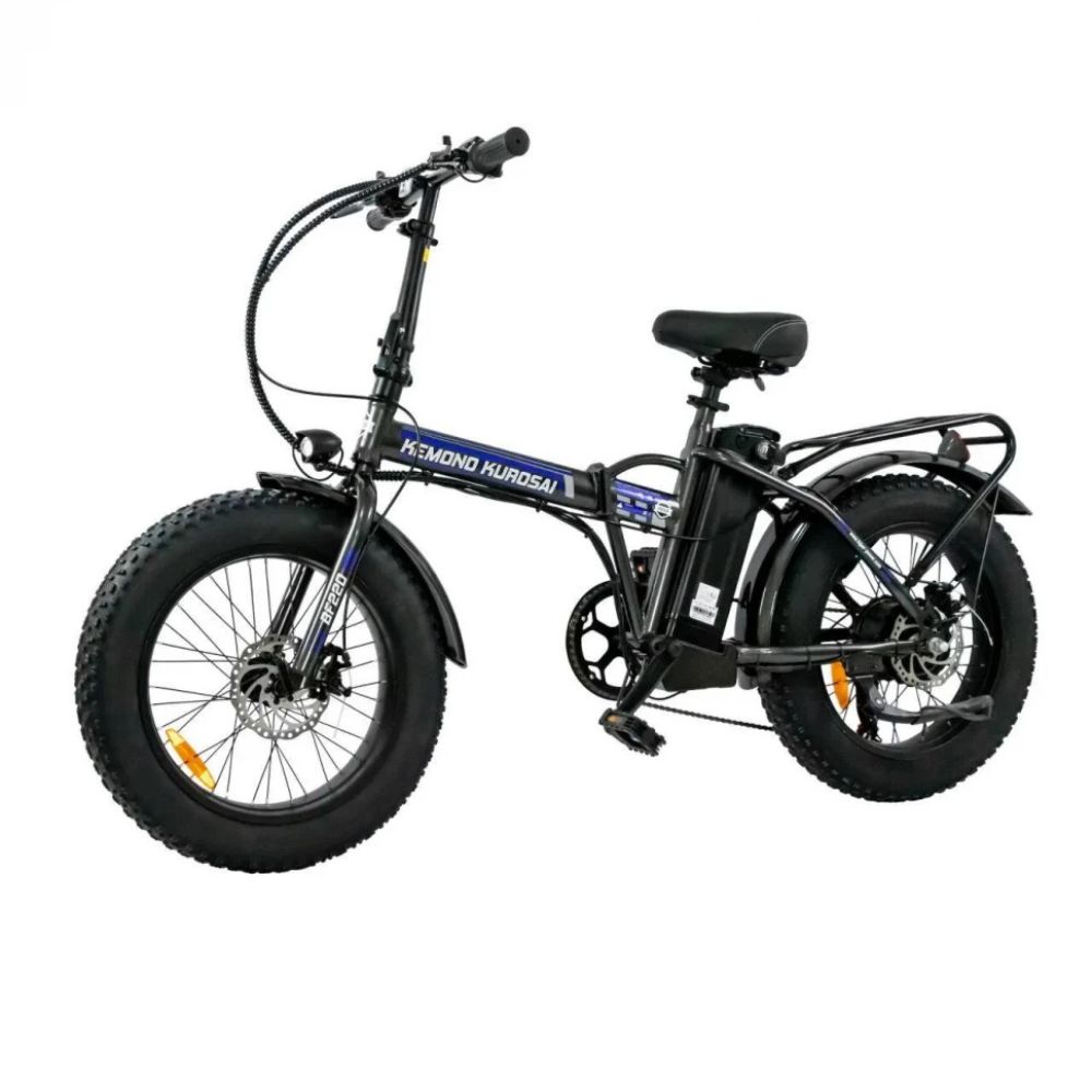 Электровелосипед HIPER KEMONO KUROSAI NEW BF220 (R20FAT 500W 48V) складной, 7скор