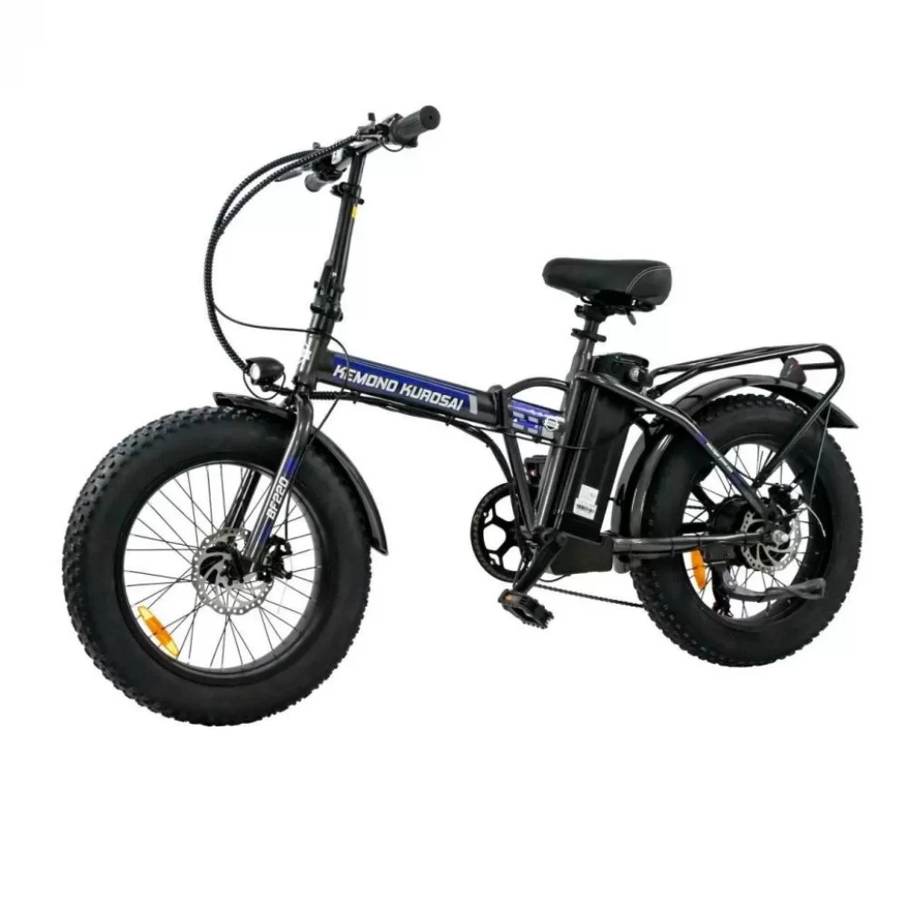Электровелосипед HIPER KEMONO KUROSAI NEW BF220 (R20FAT 500W 48V) складной, 7скор