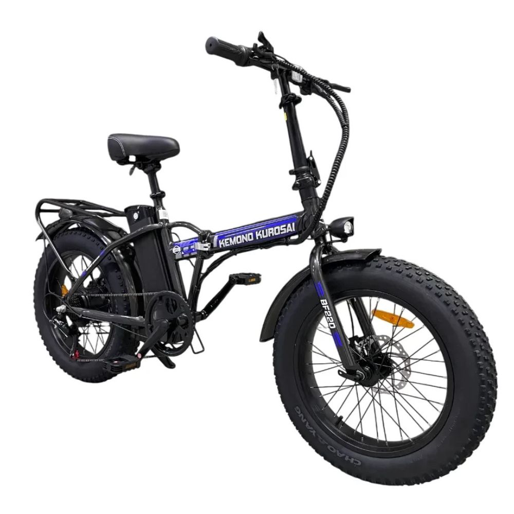 Электровелосипед HIPER KEMONO KUROSAI NEW BF220 (R20FAT 500W 48V) складной, 7скор