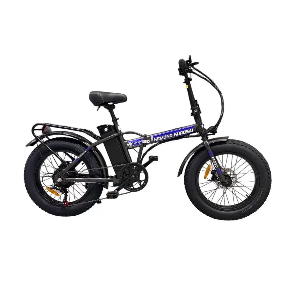 Электровелосипед HIPER KEMONO KUROSAI NEW BF220 (R20FAT 500W 48V) складной, 7скор