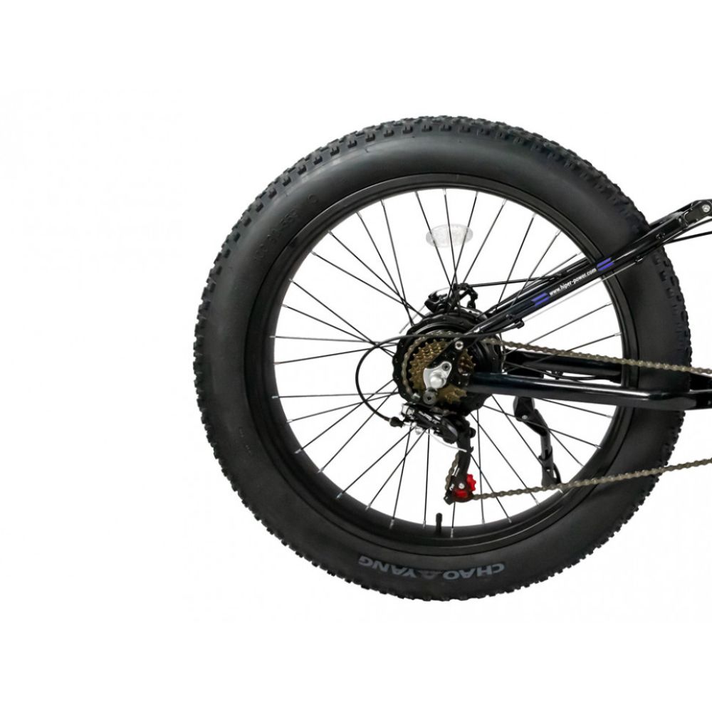 Электровелосипед HIPER KEMONO KUMA BX695 (R26FAT 500W 48V) складной, алюм, 7скор