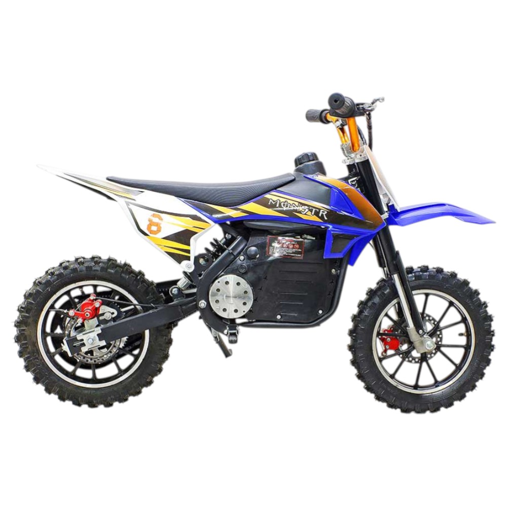 Детский электропитбайк GreenCamel DB301-LA 36V 800W R10